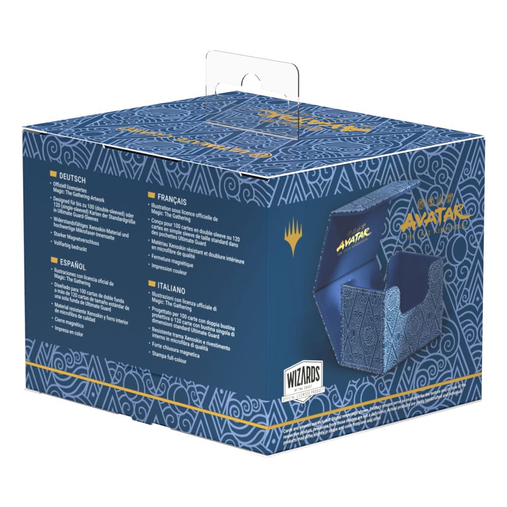Ultimate Guard – Sidewinder 100+ Xenoskin MTG | Avatar: The Last Airbender – Blue Mana – Deck Box