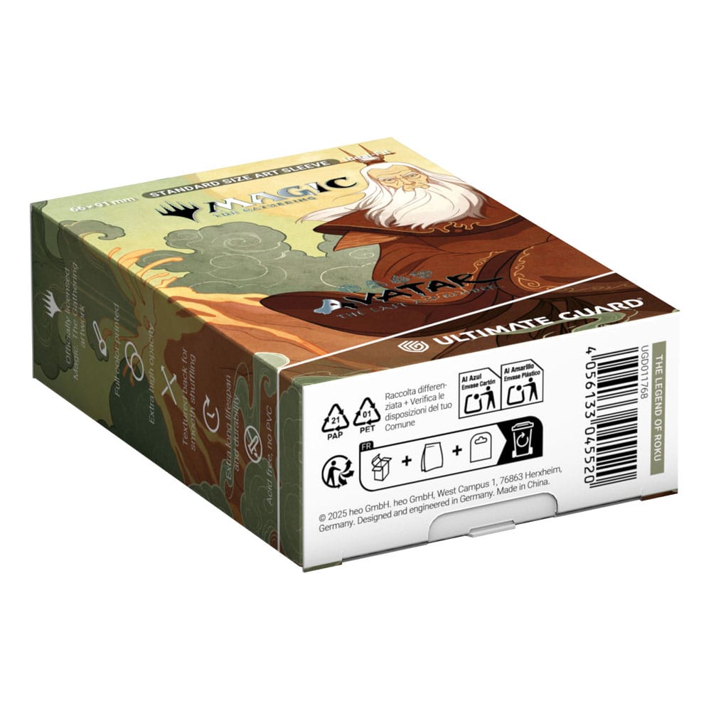 Ultimate Guard – Art Sleeves Standard Size (100) – Avatar: The Last Airbender – The Legend of Roku