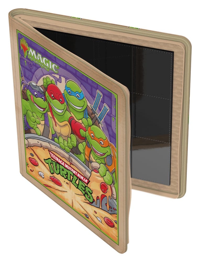 Ultimate Guard – Zipfolio 480 Xenoskin MTG | Teenage Mutant Ninja Turtles - Pizza Box