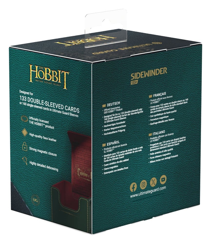 Ultimate Guard – Sidewinder 133+ Xenoskin The Hobbit | A Fateful Engagement – deck box