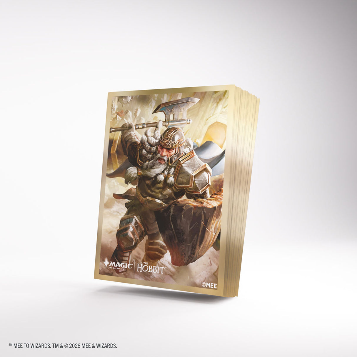Gamegenic MTG The Hobbit Premium Art Sleeves – Thorin, Mountain King