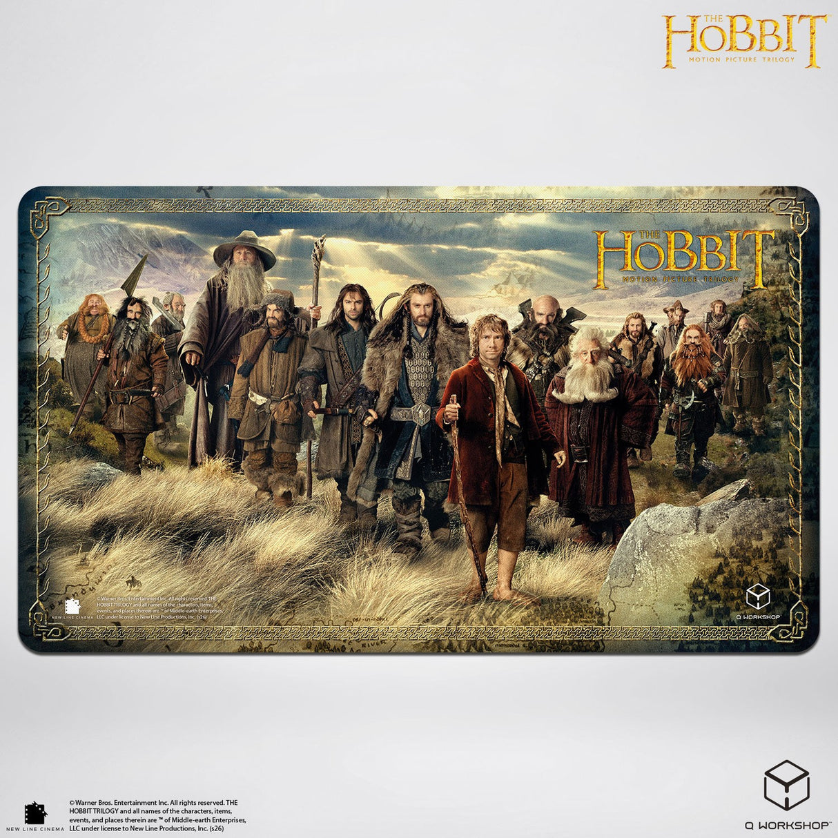 Q WORKSHOP Playmat The Hobbit – Thorin’s Company