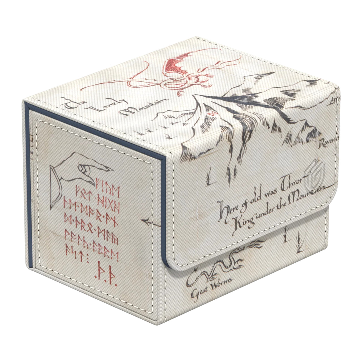 Ultimate Guard – Sidewinder 100+ Xenoskin Deck Box – The Hobbit: Thrór’s Map
