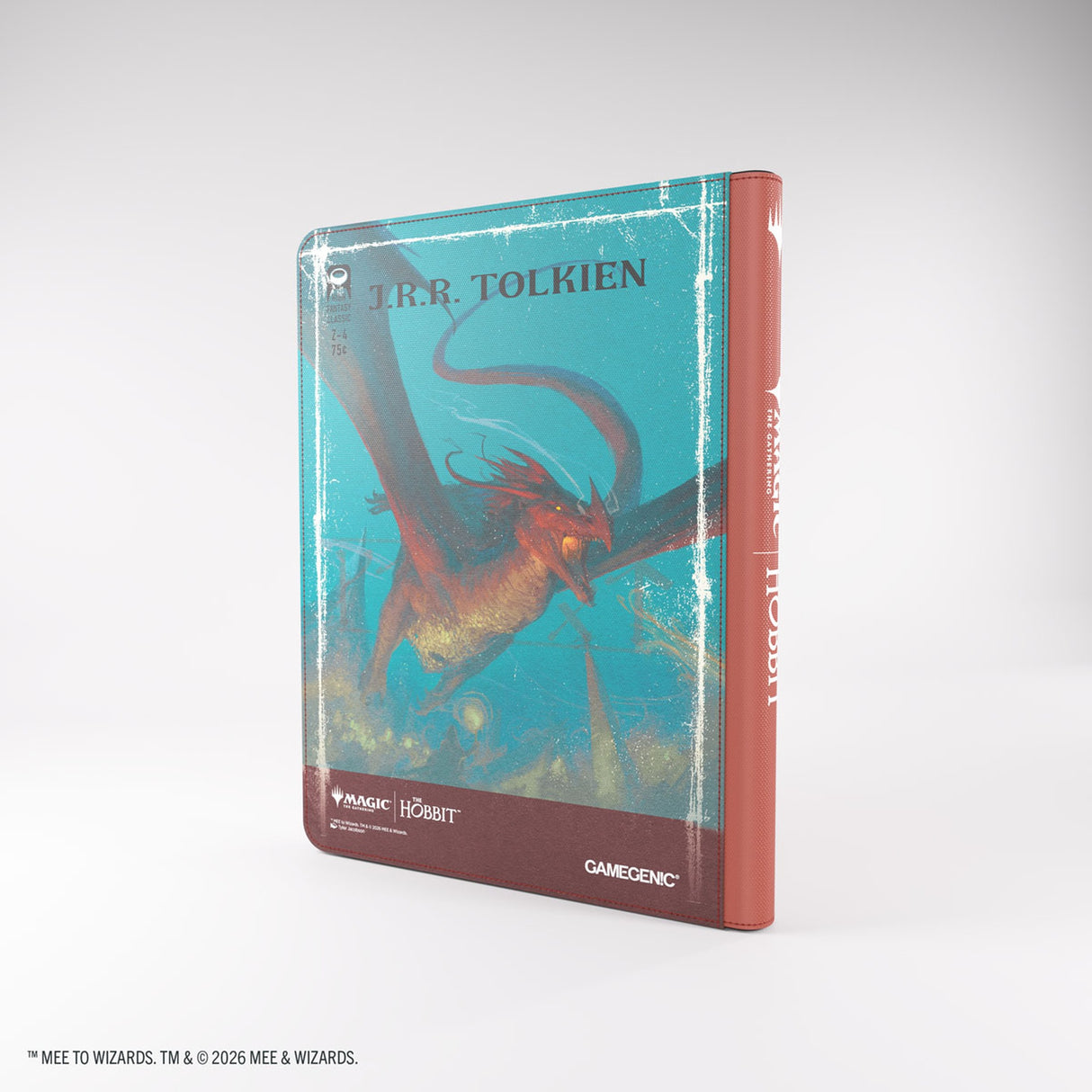 Gamegenic MTG The Hobbit Zip-Up Album 18-Pocket – The Arkenstone & Smaug, Worm of Dread