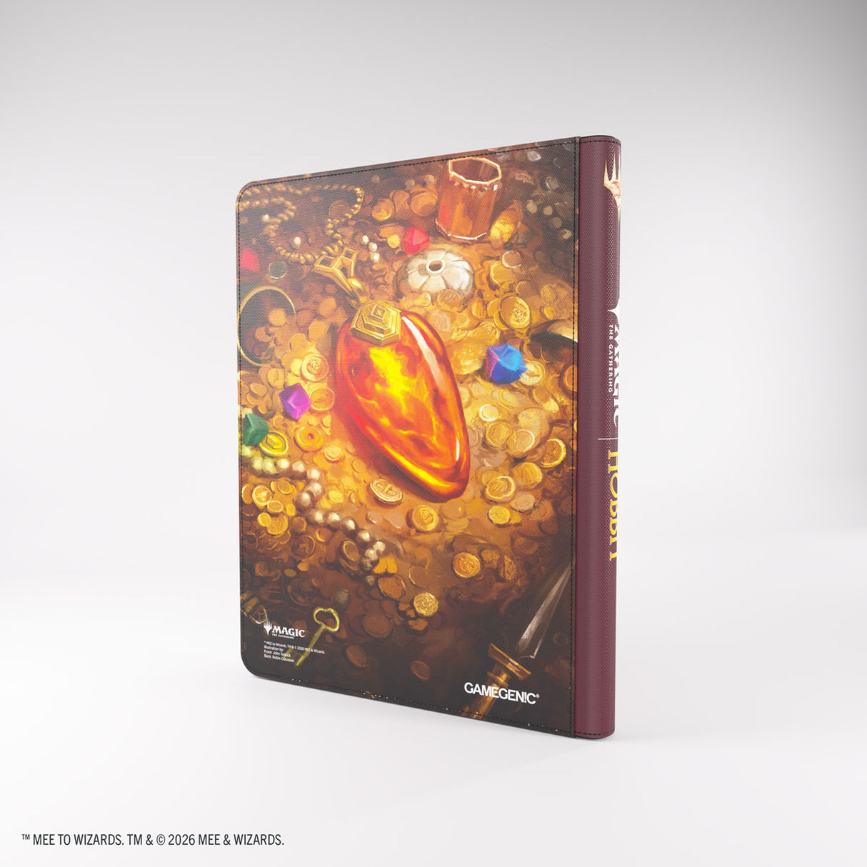 Gamegenic MTG The Hobbit Zip-Up Album 18-Pocket – Smaug’s Mox & Amber