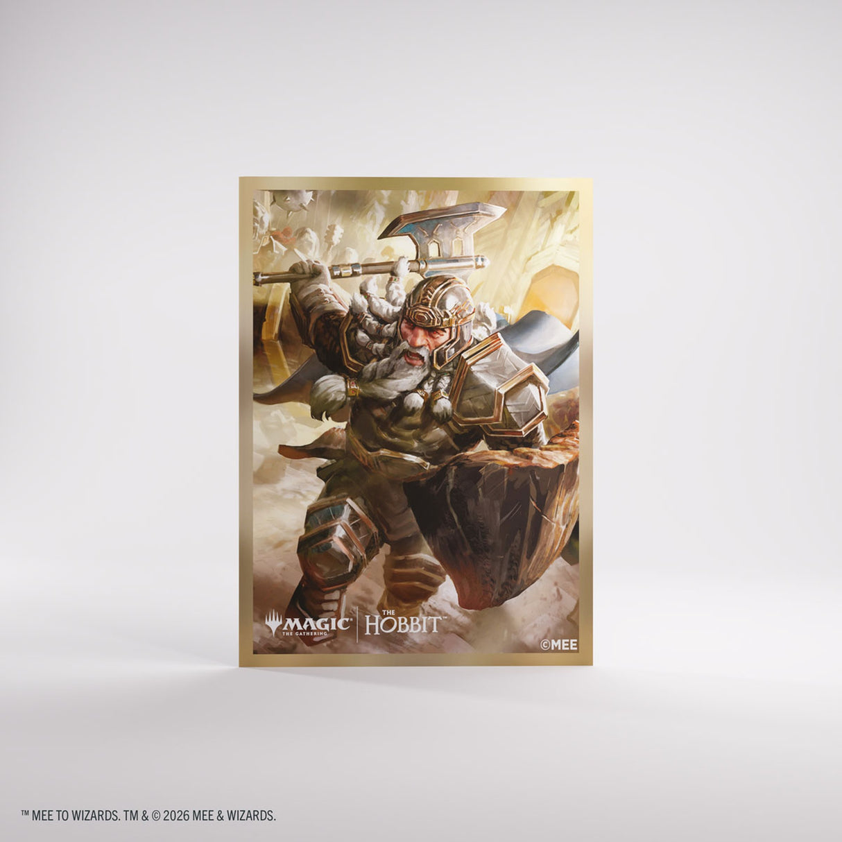 Gamegenic MTG The Hobbit Premium Art Sleeves – Thorin, Mountain King