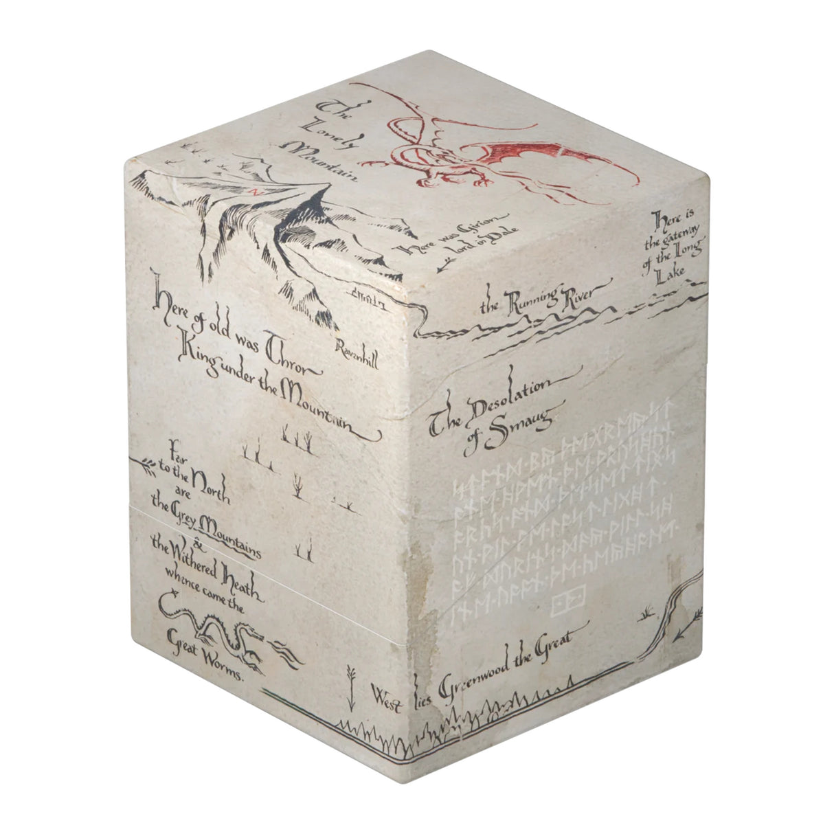 Ultimate Guard RTE Boulder 100+ The Hobbit – Thrór’s Map (Glow in the Dark)