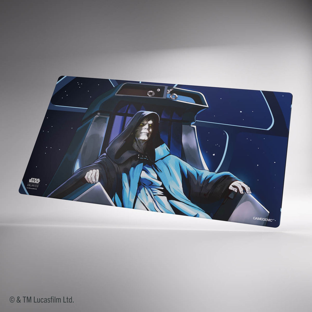Gamegenic Star Wars Unlimited Double-Sided Game Mat – Jedi Luke Skywalker & Emperor Palpatine