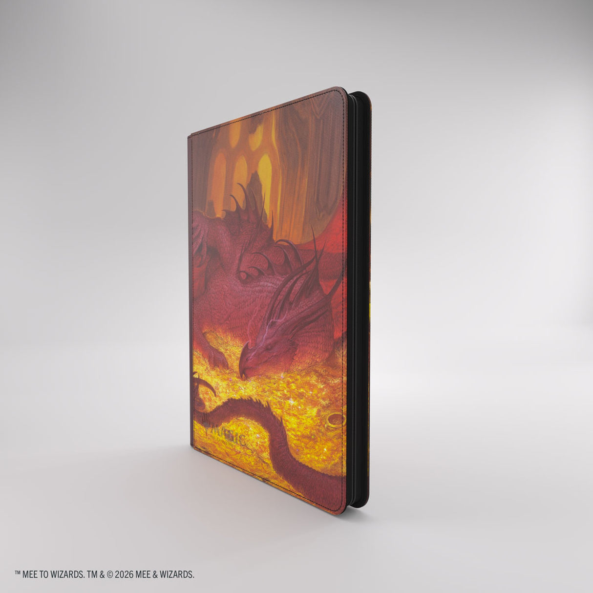 Gamegenic MTG The Hobbit Zip-Up Album 18-Pocket – Smaug’s Mox & Amber