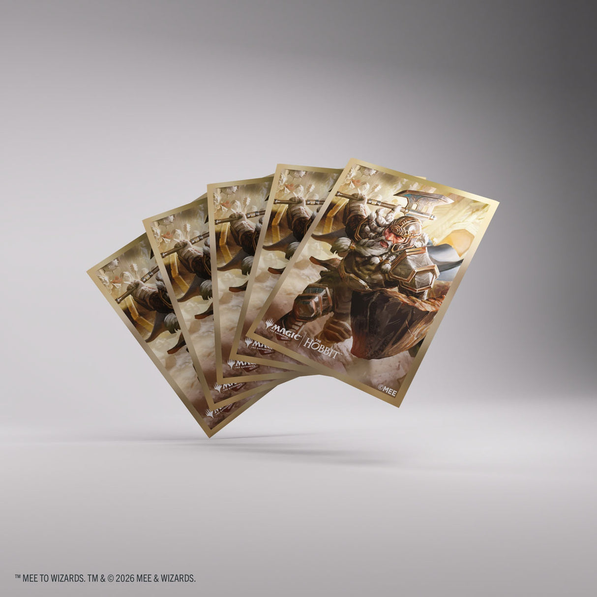 Gamegenic MTG The Hobbit Premium Art Sleeves – Thorin, Mountain King