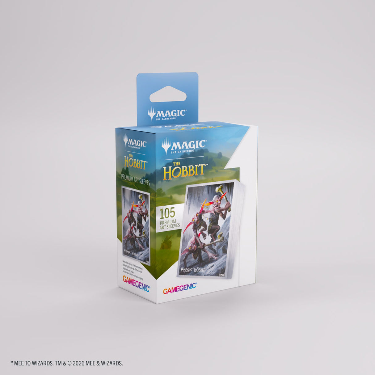 Gamegenic MTG The Hobbit Premium Art Sleeves – Goblin Army Token