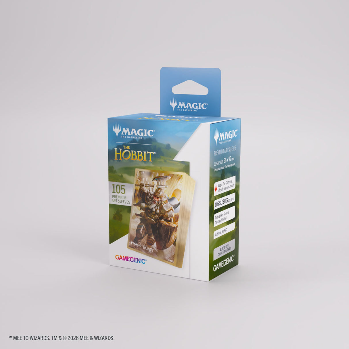 Gamegenic MTG The Hobbit Premium Art Sleeves – Thorin, Mountain King