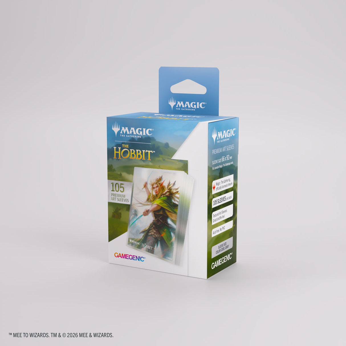 Gamegenic MTG The Hobbit Premium Art Sleeves – Thranduil, Sindarin Liege