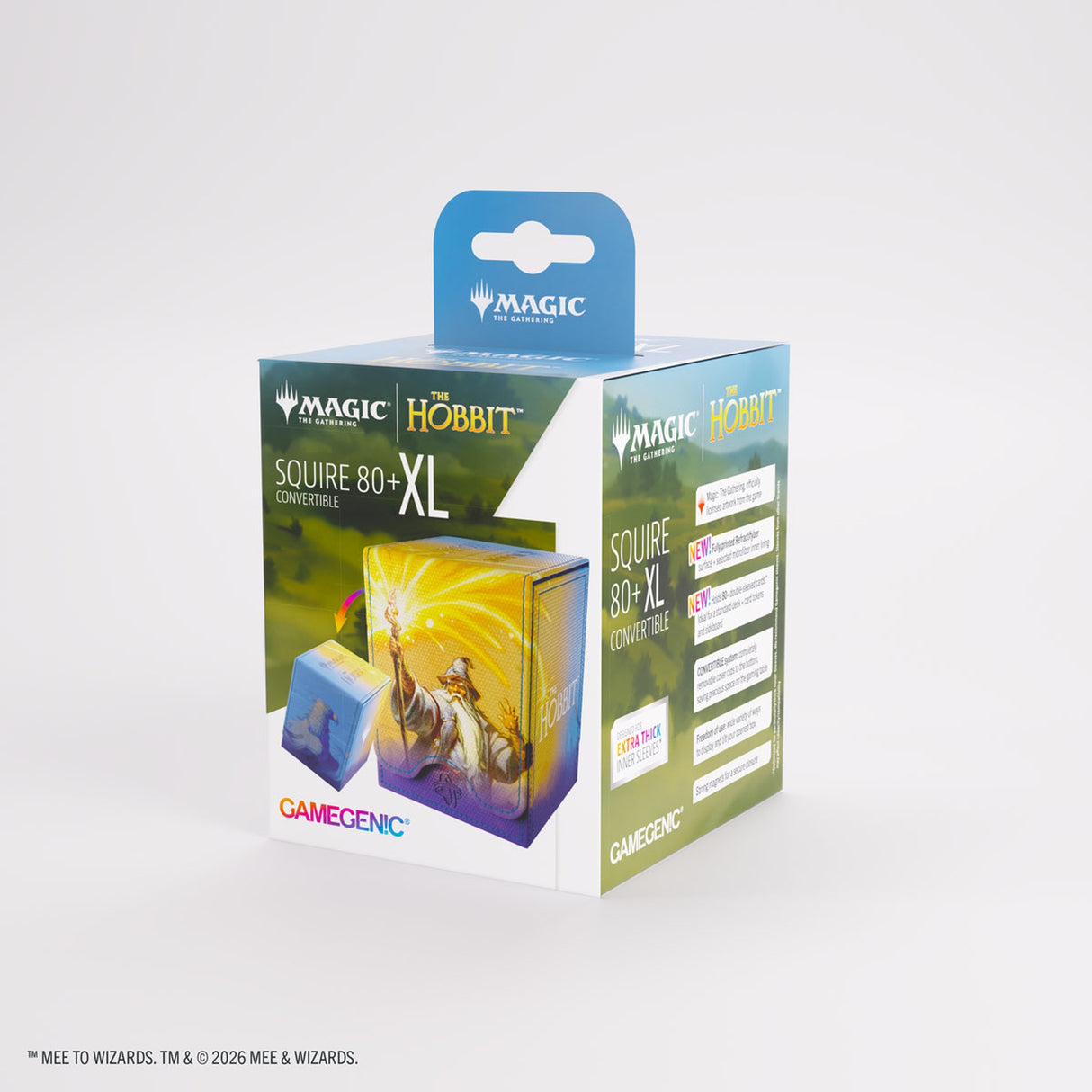 Gamegenic MTG The Hobbit Squire 80+ XL Convertible – Gandalf, Goblin’s Bane & The Lord of the Eagles