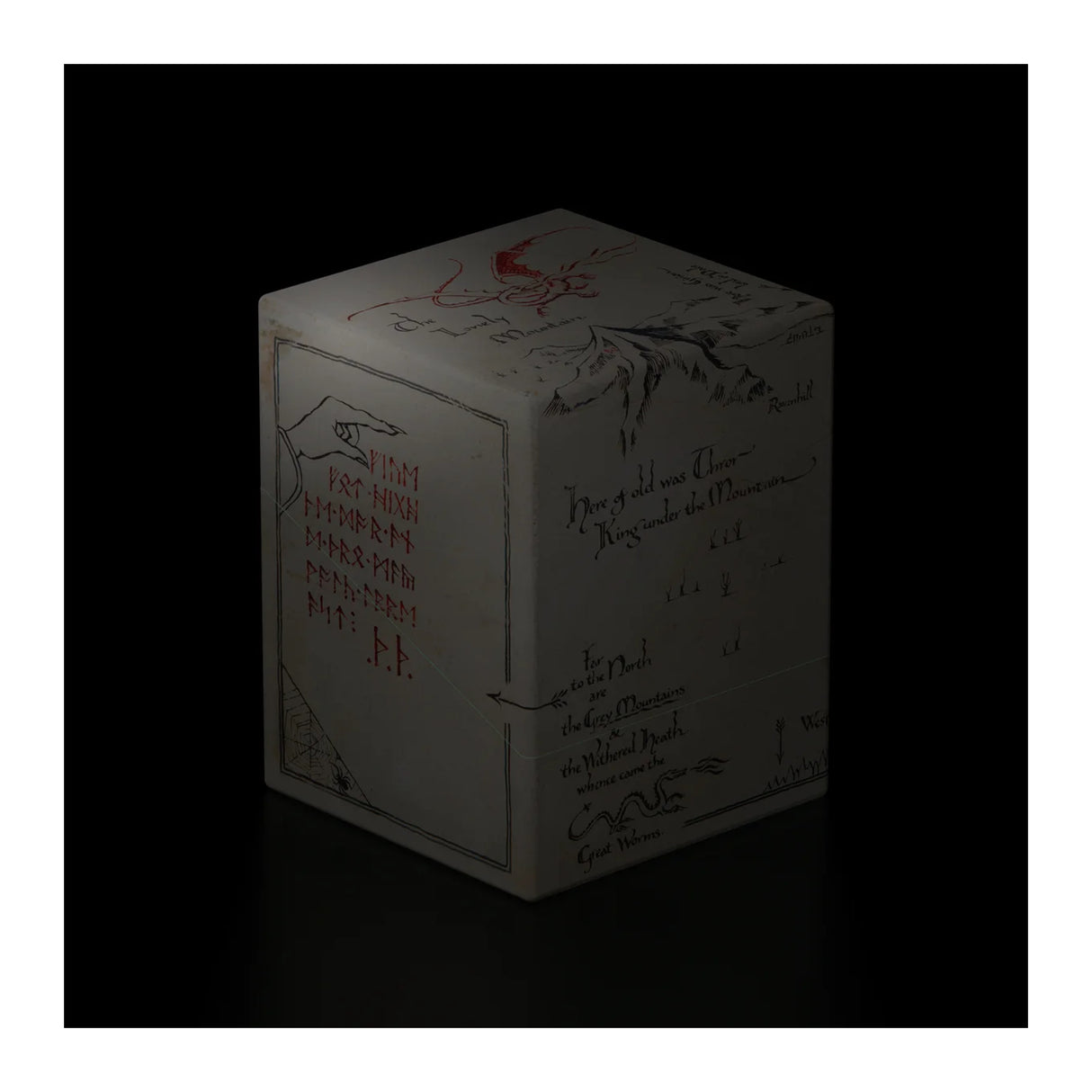 Ultimate Guard RTE Boulder 100+ The Hobbit – Thrór’s Map (Glow in the Dark)