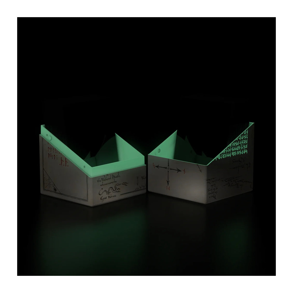 Ultimate Guard RTE Boulder 100+ The Hobbit – Thrór’s Map (Glow in the Dark)