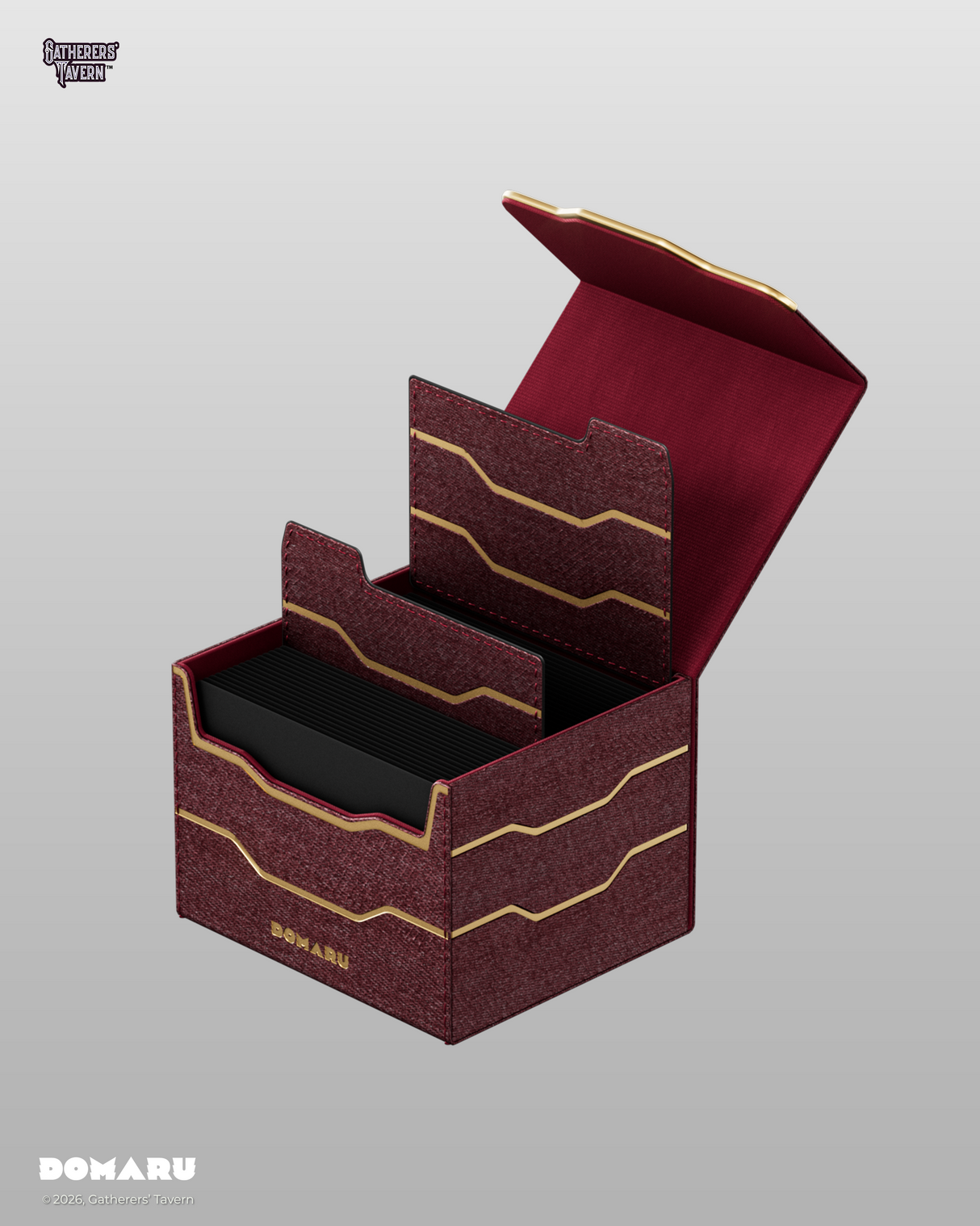 Gatherers’ Tavern – DOMARU Armory Collection Horizon 100+ Sideloading Box - Carnelian