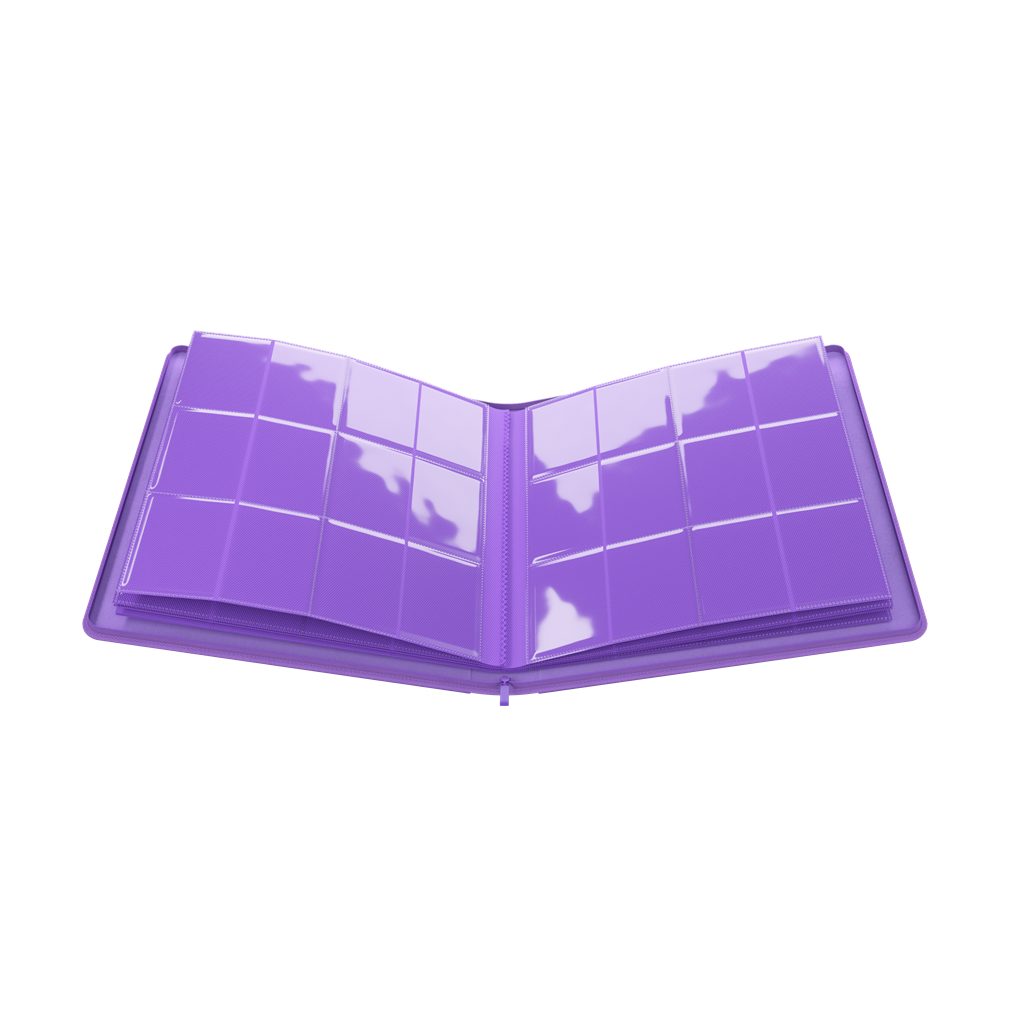 Album Gamegenic Zip-Up 24-Pocket Purple - Per Carte TCG