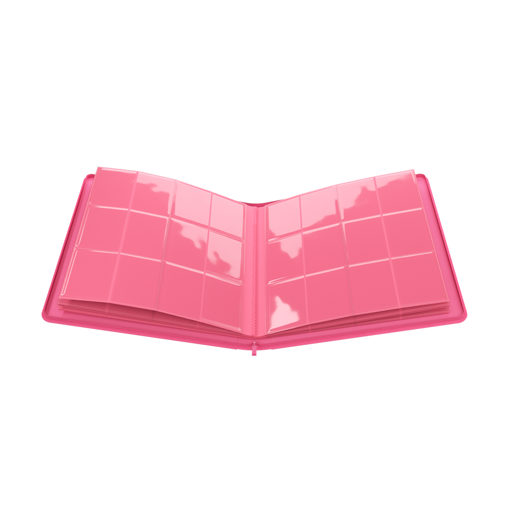 Album Gamegenic Zip-Up 24-Pocket Pink - Per Carte TCG