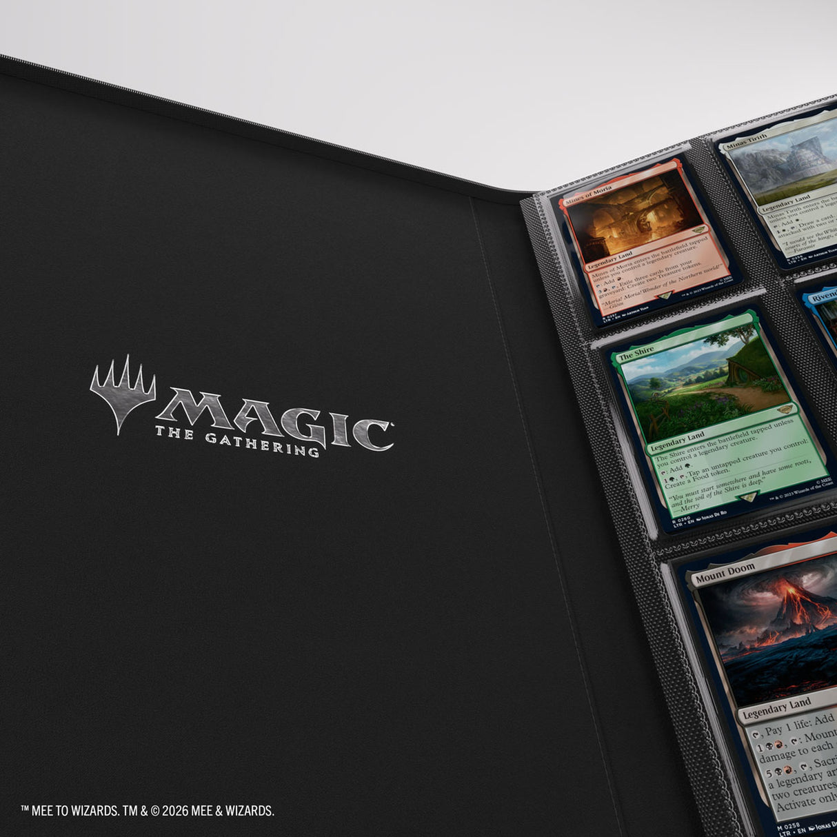 Gamegenic MTG The Hobbit Zip-Up Album 18-Pocket – Gollum, Riddle Master & The Lonely Mountain