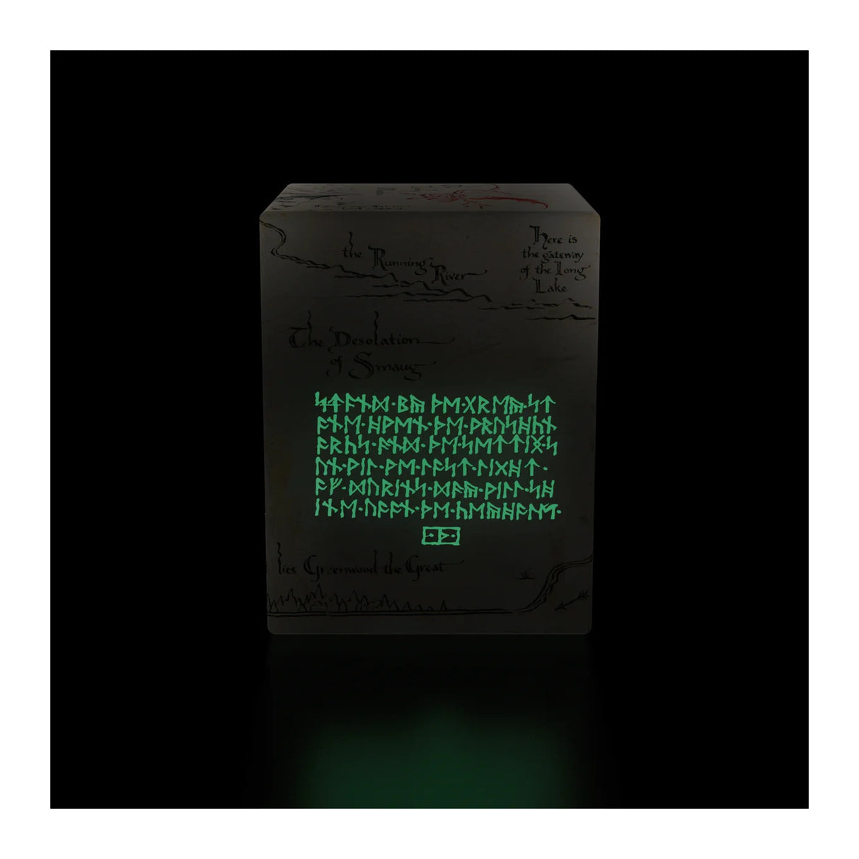 Ultimate Guard RTE Boulder 100+ The Hobbit – Thrór’s Map (Glow in the Dark)