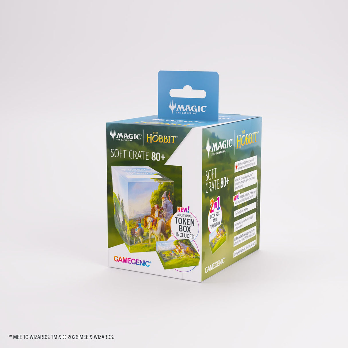 Gamegenic MTG The Hobbit Soft Crate 80+ – Leaving Hobbiton & Troop of Ponies