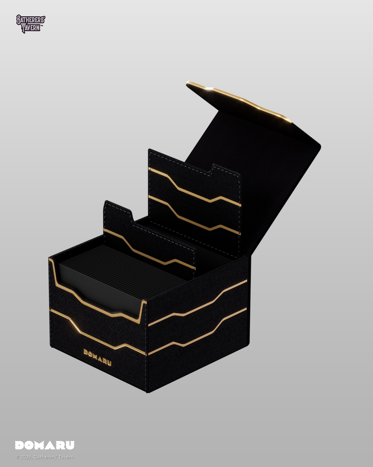Gatherers’ Tavern – DOMARU Armory Collection Horizon 133+ Sideloading Box – Obsidian