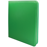 Ultra Pro Vivid 12-Pocket Zippered PRO-Binder Green – Raccoglitore 480 Carte TCG