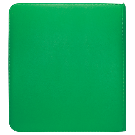 Ultra Pro Vivid 12-Pocket Zippered PRO-Binder Green – Raccoglitore 480 Carte TCG