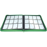 Ultra Pro Vivid 12-Pocket Zippered PRO-Binder Green – Raccoglitore 480 Carte TCG