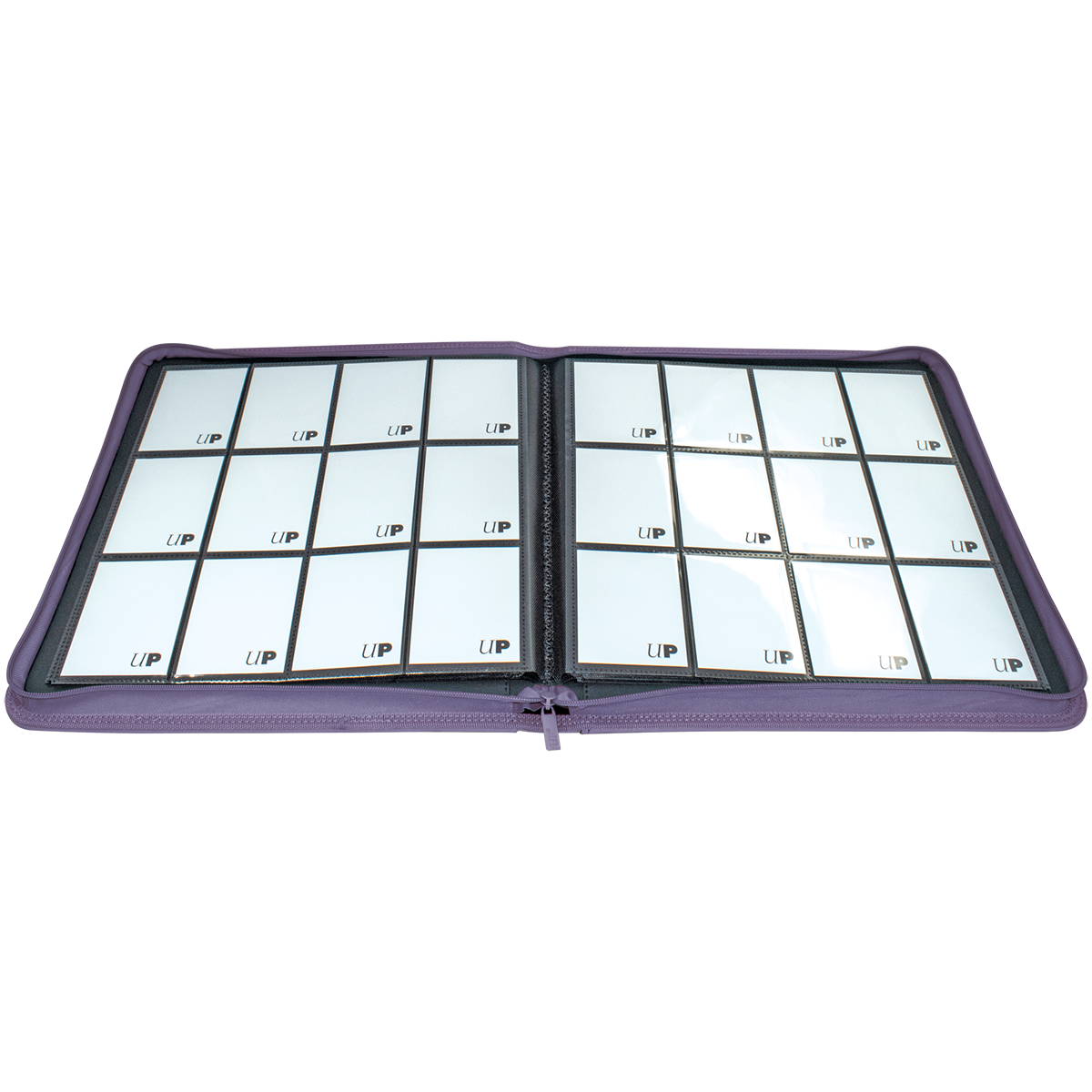 Ultra Pro Vivid 12-Pocket Zippered PRO-Binder Purple – Raccoglitore 480 Carte TCG