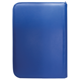 Ultra Pro Vivid 4-Pocket Zippered PRO-Binder Blue – Raccoglitore 160 Carte TCG