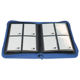 Ultra Pro Vivid 4-Pocket Zippered PRO-Binder Blue – Raccoglitore 160 Carte TCG