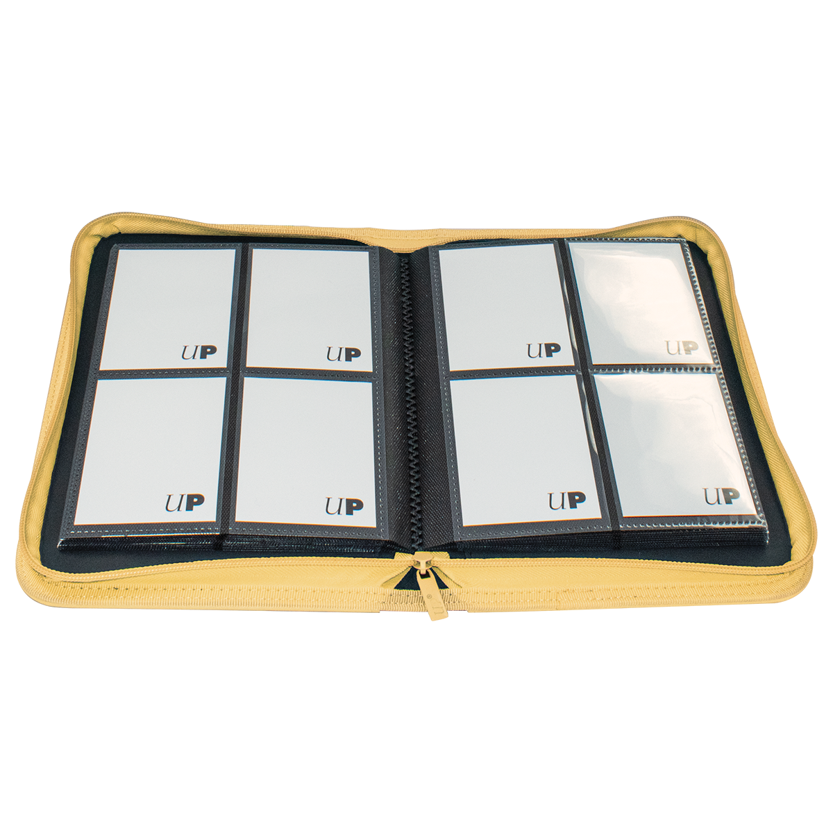 Ultra Pro Vivid 4-Pocket Zippered PRO-Binder Yellow – Raccoglitore 160 Carte TCG