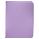 Ultra Pro Vivid 9-Pocket Zippered PRO-Binder Purple – Raccoglitore 360 Carte TCG