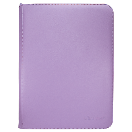Ultra Pro Vivid 9-Pocket Zippered PRO-Binder Purple – Raccoglitore 360 Carte TCG