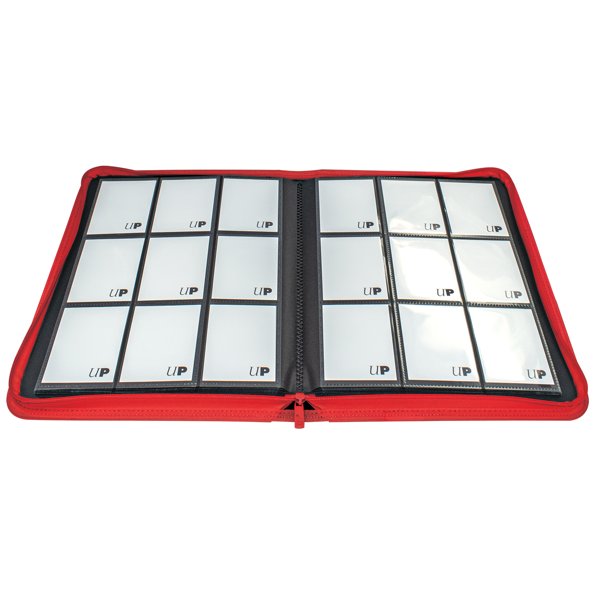 Ultra Pro Vivid 9-Pocket Zippered PRO-Binder Red – Raccoglitore 360 Carte TCG