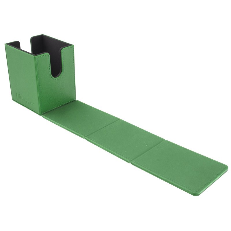 Ultra PRO Alcove Flip Vivid – Green – Deck Box 100+ Carte TCG