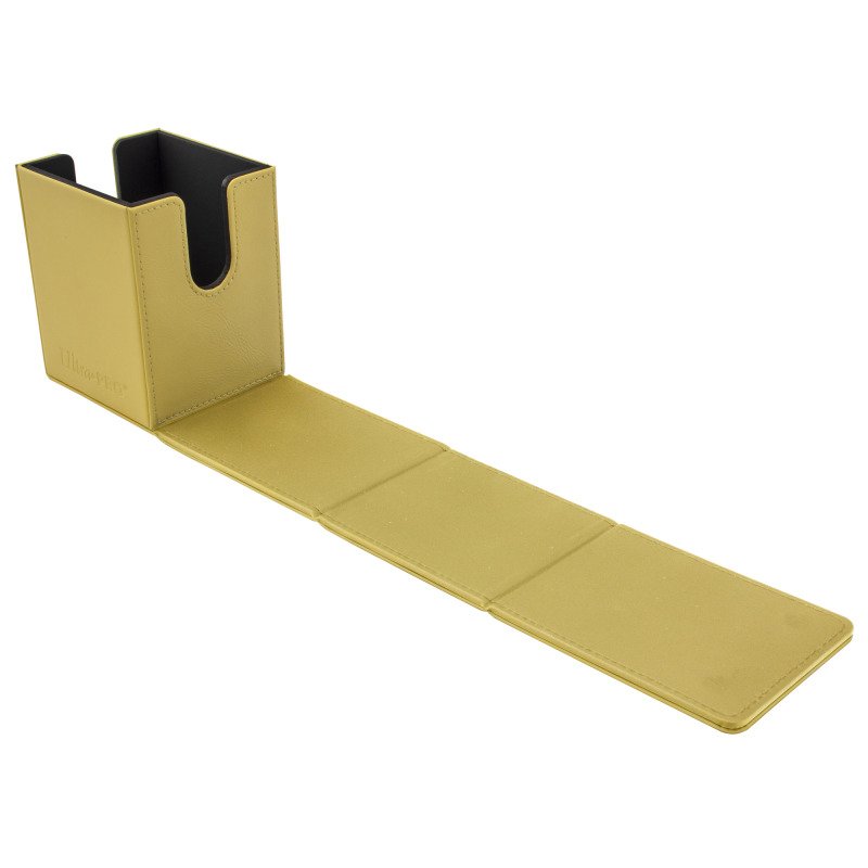 Ultra PRO Alcove Flip Vivid – Yellow – Deck Box 100+ Carte TCG