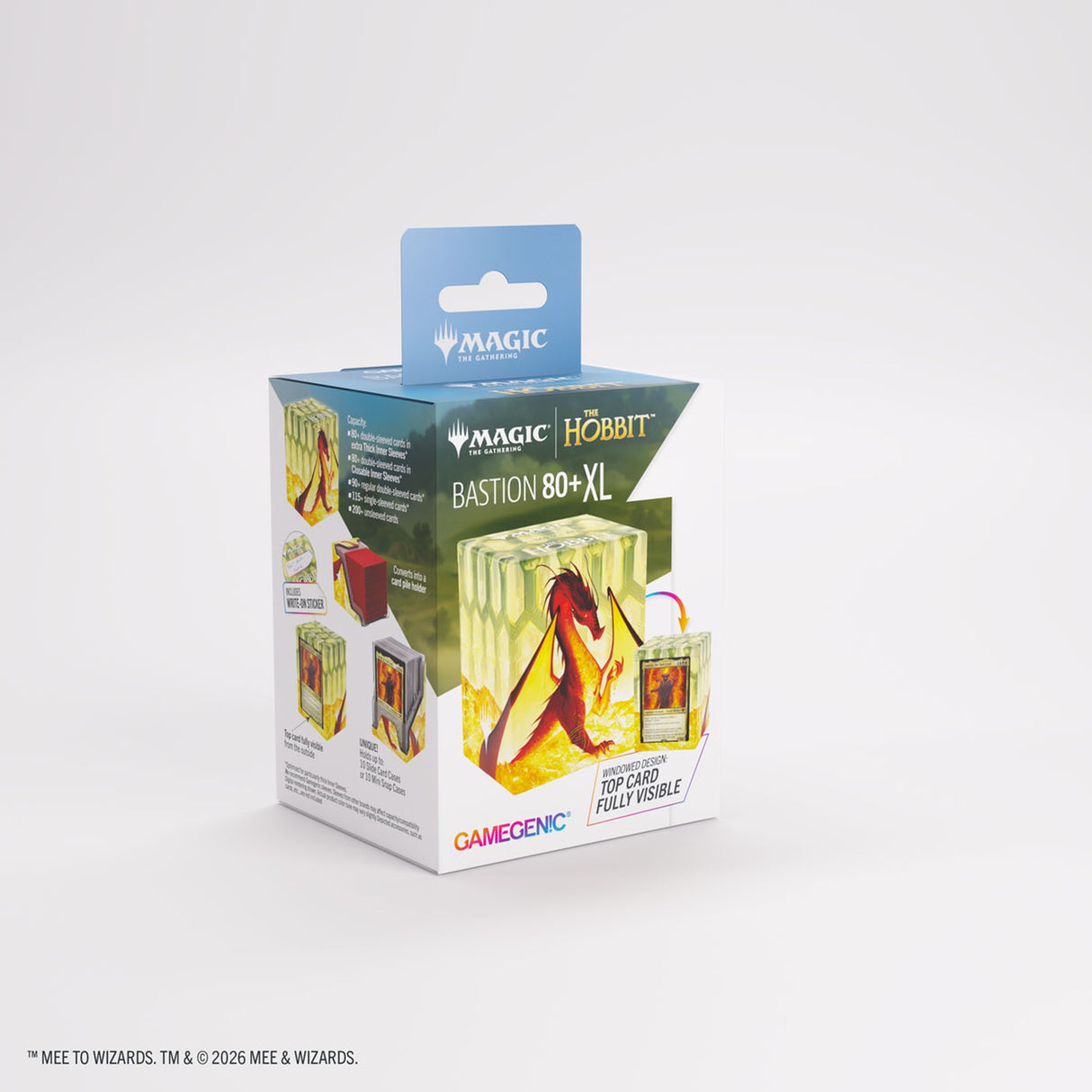 Gamegenic MTG The Hobbit Bastion 80+ XL – Smaug the Golden