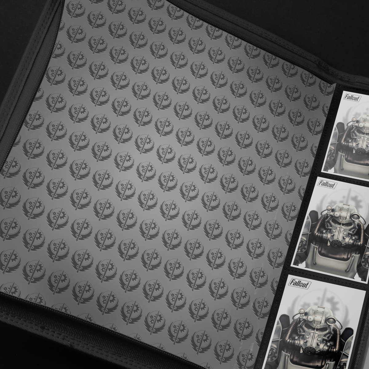 Ultra Pro Fallout - Brotherhood of Steel Zippered 9-Pocket PRO-Binder - Raccoglitore