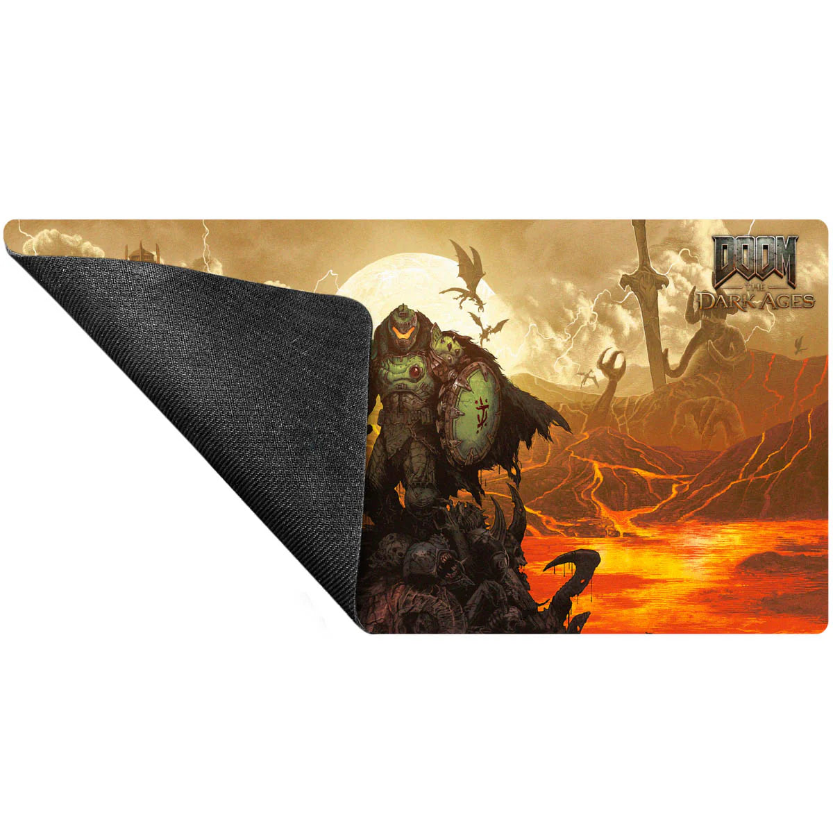Ultra PRO Playmat – DOOM: The Dark Ages “Wrath” Versione Extended