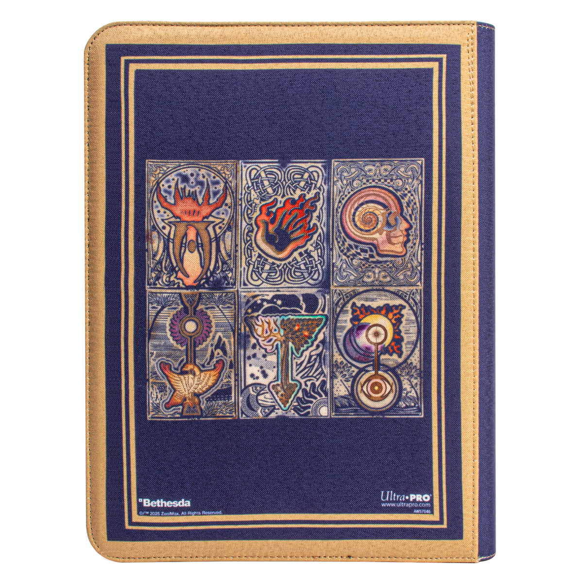 Ultra Pro Guild Zippered 9-Pocket PRO-Binder - The Elder Scrolls – Mages Raccoglitore