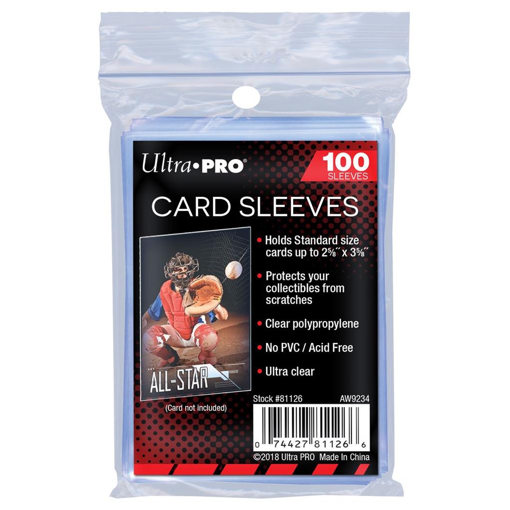 Ultra PRO Soft Penny Sleeves 100 Bustine Trasparenti Standard Size
