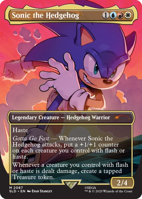 Magic: The Gathering – Secret Lair x Sonic: Friends & Foes Nonfoil(Eng)