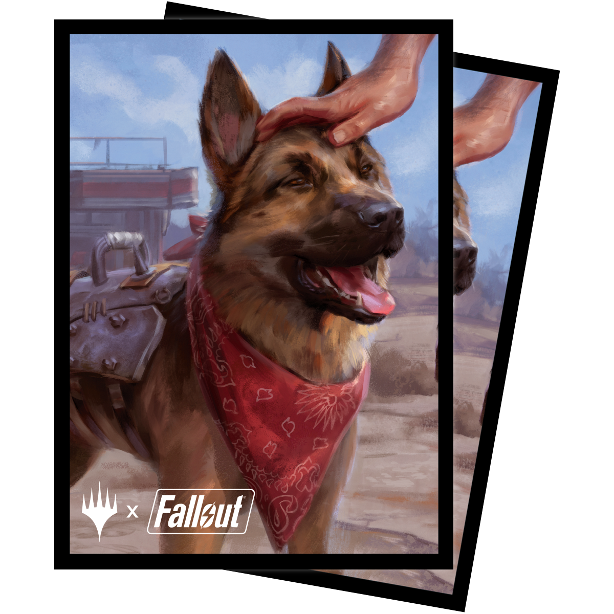 Ultra PRO - Deck Protector Sleeves Dogmeat Ever Loyal (100) - Magic: The Gathering Fallout