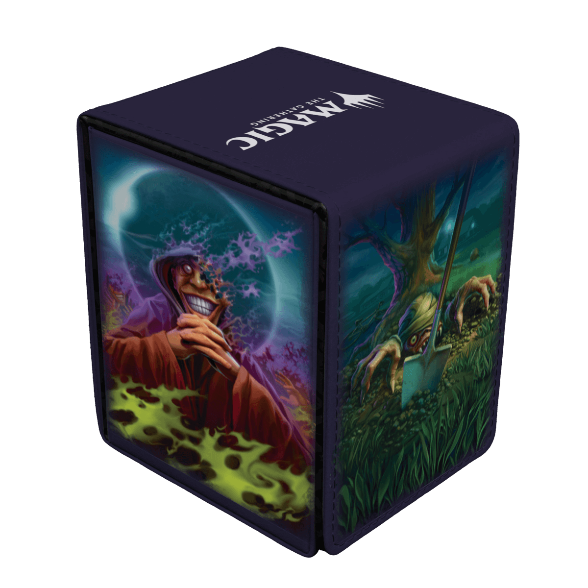 Ultra Pro Alcove Flip Deck Box – "Exhume / Crypt Ghast / Damnation  | " Duskmourn: House of Horror