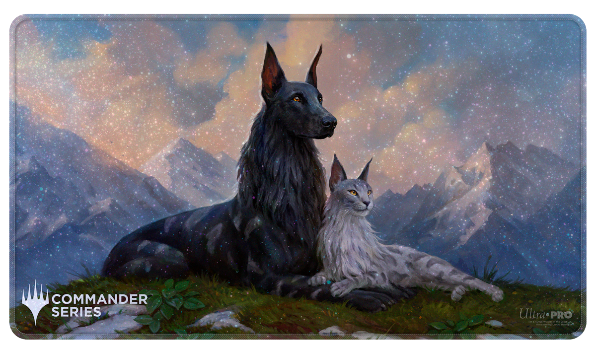 Ultra PRO Playmat – Magic: The Gathering Commander Series Rin and Seri Holofoil Playmat
