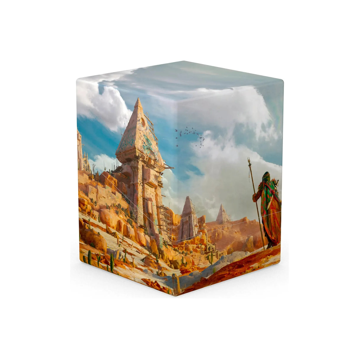Ultimate Guard - RTE Boulder 100+ Deck Box - Artist Edition #2 Mario Renaud - The Search