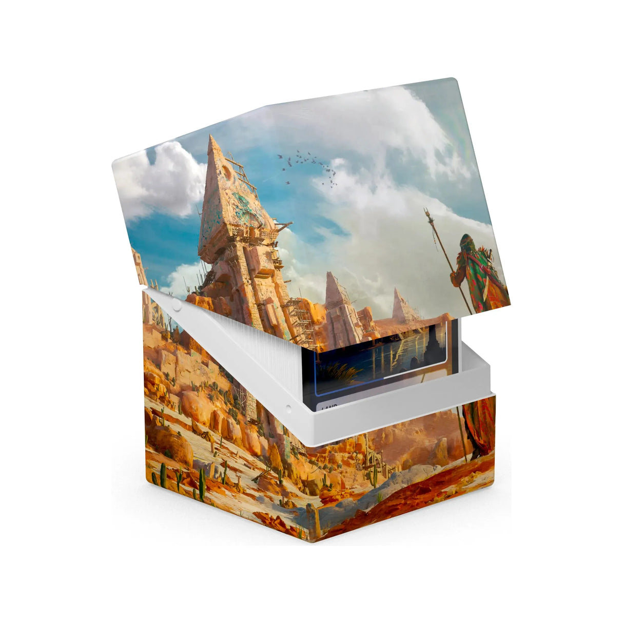 Ultimate Guard - RTE Boulder 100+ Deck Box - Artist Edition #2 Mario Renaud - The Search